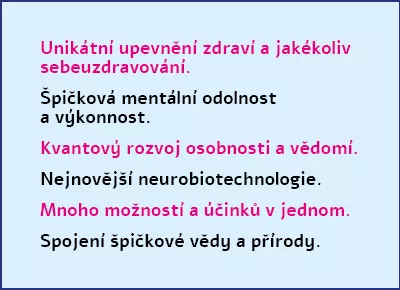 Výhody jedinečného AVS přístroje - psychowalkmanu ONE